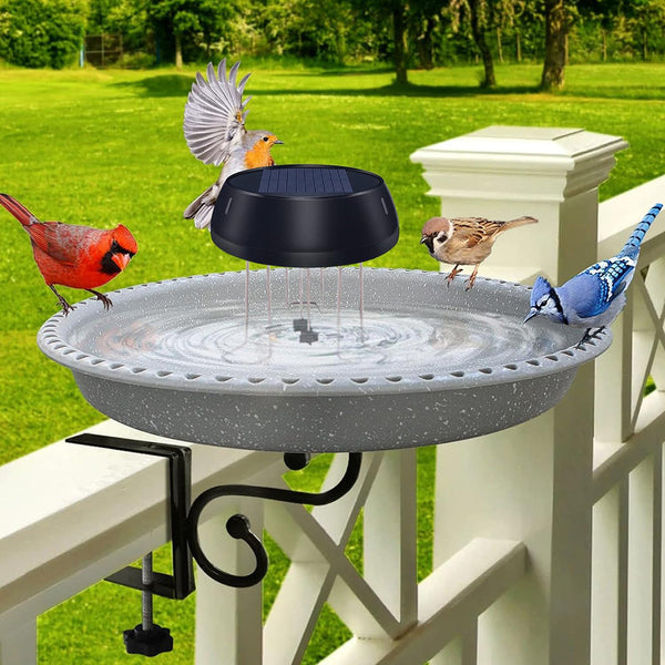Solar Powered Bird Bath Water Wiggler
