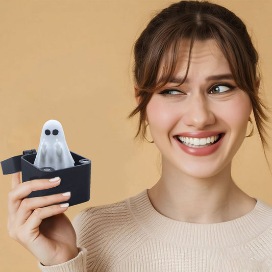 Halloween Ghost Surprise Gift Box - Holiday Party Prank Novelty Gift Box Decor