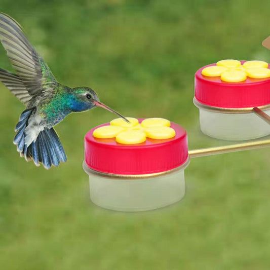 Detachable Outdoor Hummingbird Feeder - Garden Yard Backyard Bird Feeding Supply
