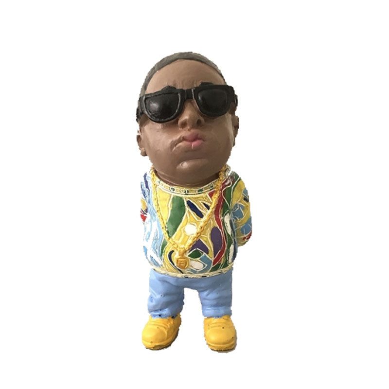 Rap Music Star Resin Ornament
