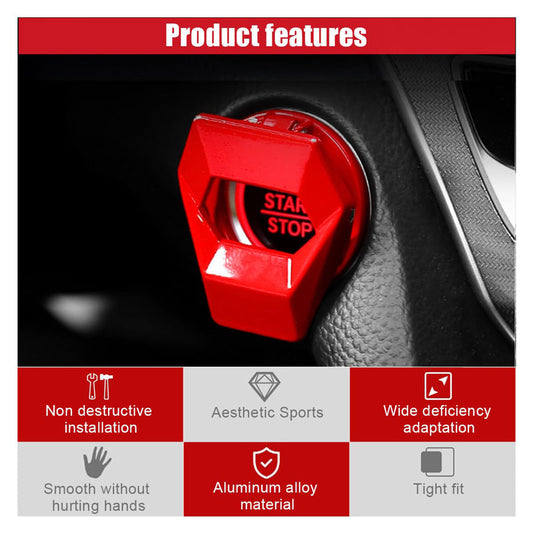 Car Engine Start Stop Button Cover-Next Deal Shop-Next Deal Shop
