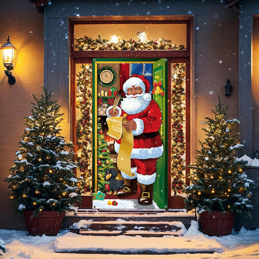 Christmas Santa Claus Door Cover-Next Deal Shop-Next Deal Shop