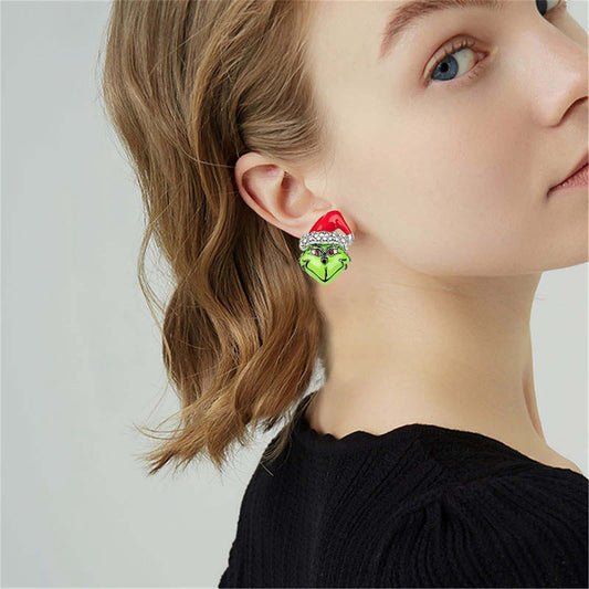 Naughty Christmas Earrings-Next Deal Shop-Next Deal Shop
