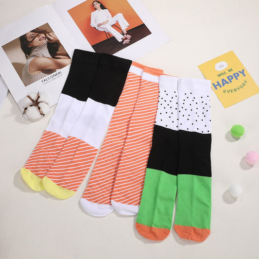 Funny Sushi Socks Set - Daily Wear Novelty Cute Food Themed Socks Gift