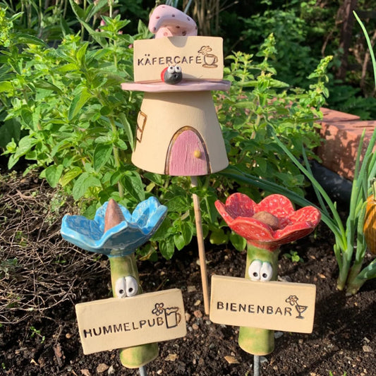 4 Pcs - Fascinating Drinkers for Wild Bees - Bee Water Station For Garden Yard Outdoor Pollinator Feeding Supply