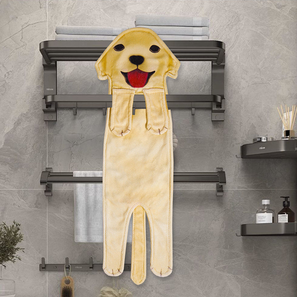 Adorable Puppy Hand Towel
