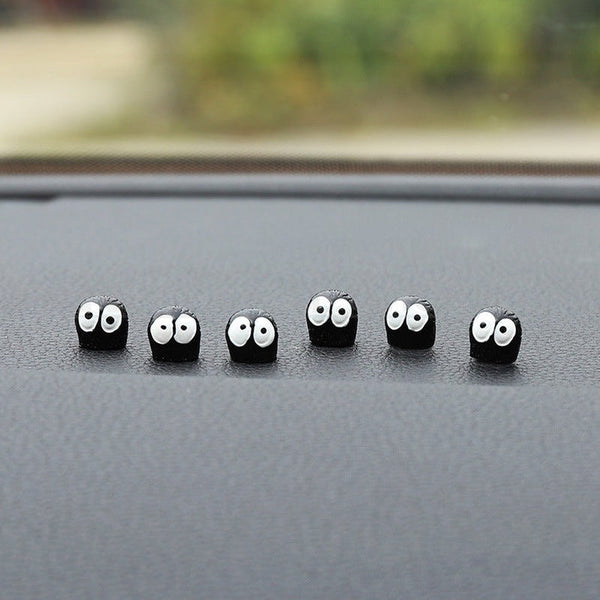 20 Pcs Black Sprites+ 20 Pcs White Sprites Adorable Car Interior Decoration - Perfect For