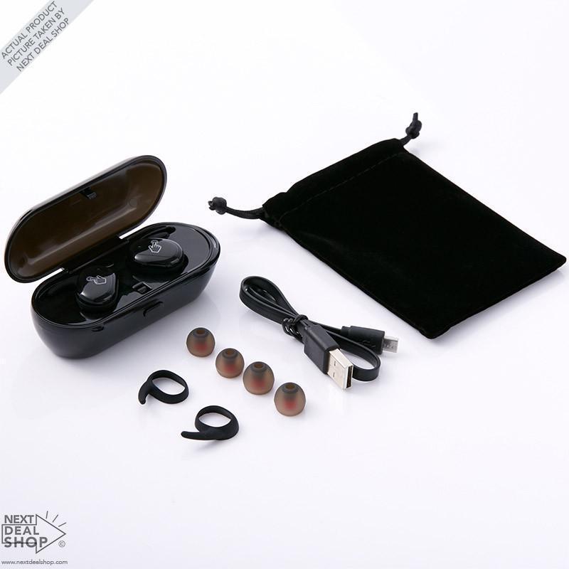 True Wireless Smart Touch Earbuds with Charging Box