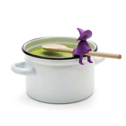 Silicone Witch Spoon Holder