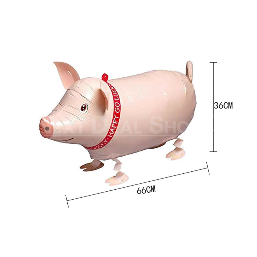 2 Pcs Walking Pet Pig Balloons-Next Deal Shop-Next Deal Shop