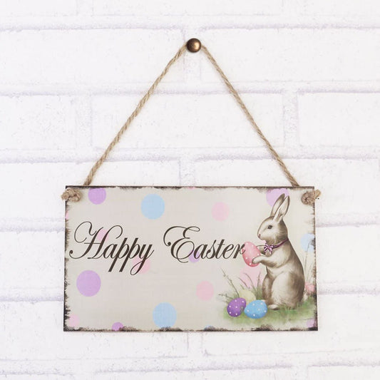 Easter Door Plate - Front Door Porch Home Wall Holiday Decoration