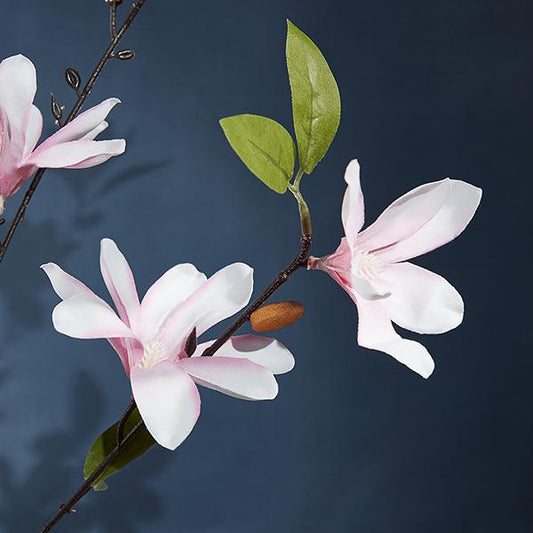 Artificial Silk Magnolia Flower - Living Room Vase Patio Garden Floral Decor
