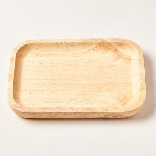 Beech Wooden Plates-Next Deal Shop-Rectangular Shape-Next Deal Shop