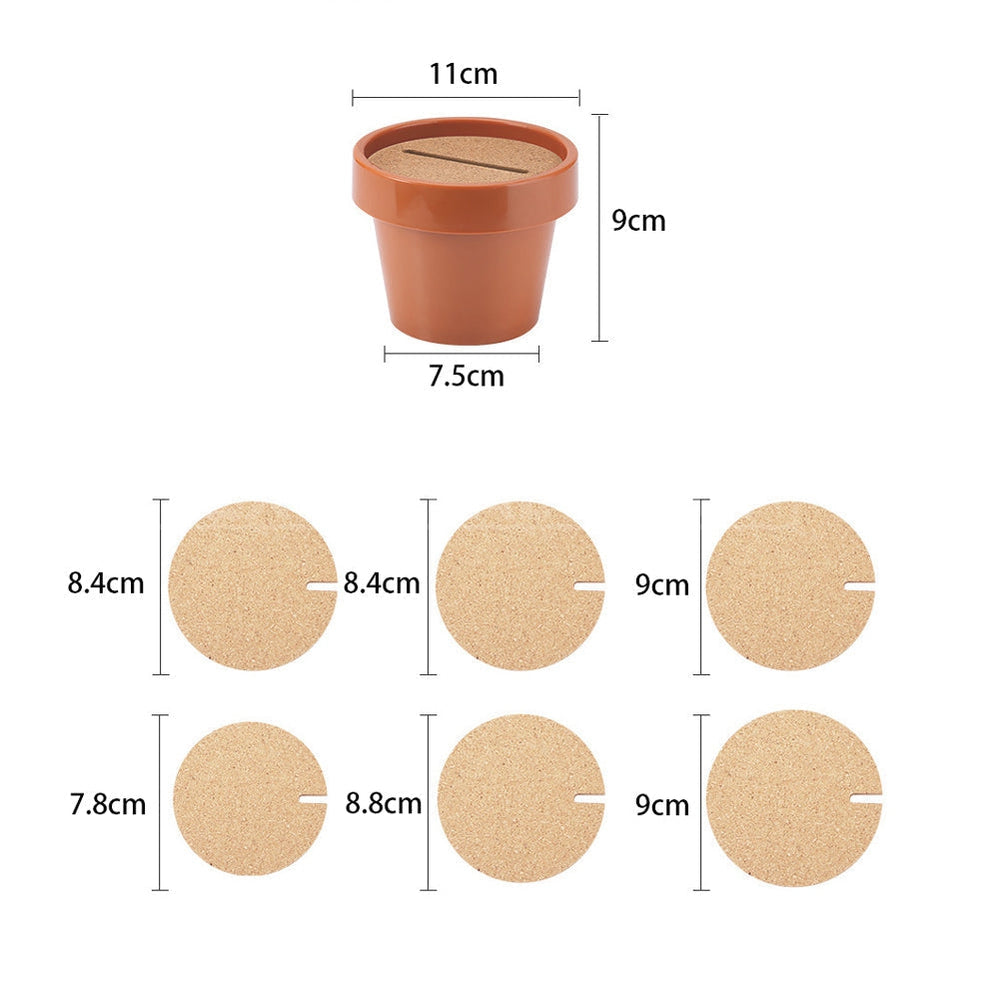 Cactus Coasters Set-Next Deal Shop-Next Deal Shop