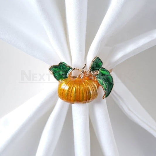 4 Pack - Enchanted Pumpkin Napkin Ring