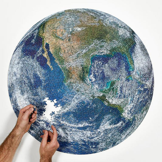 1000 Piece Round Jigsaw - Earth - Kids Toy Puzzle