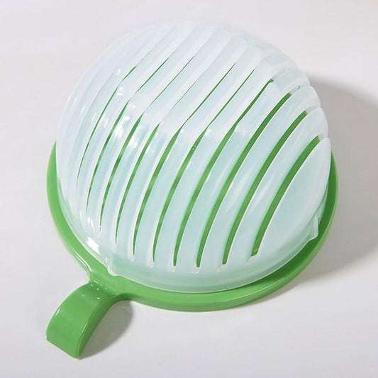 Easy Salad Cutter Bowl - Kitchen Home Quick Vegetable Salad Daily Food Prep