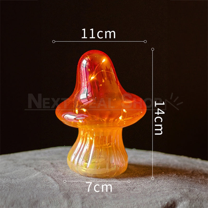 Mushroom LED Glass Lamp-Next Deal Shop-A-Next Deal Shop