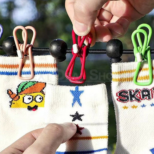 Retractable Clothesline with 12 Clothespins-Next Deal Shop-Next Deal Shop