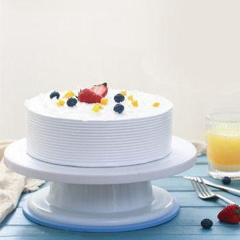 11" Turntable Rotating Cake Stand - Next Deal Shop
- 2