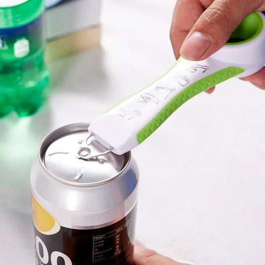 2 Pcs Multi-Purpose Kitchen Bar Bottle Opener - Home Party Beverage Opening Gadget