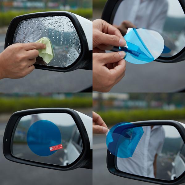 4 Pcs Rainproof Car Mirror Film Next Deal Shop UK