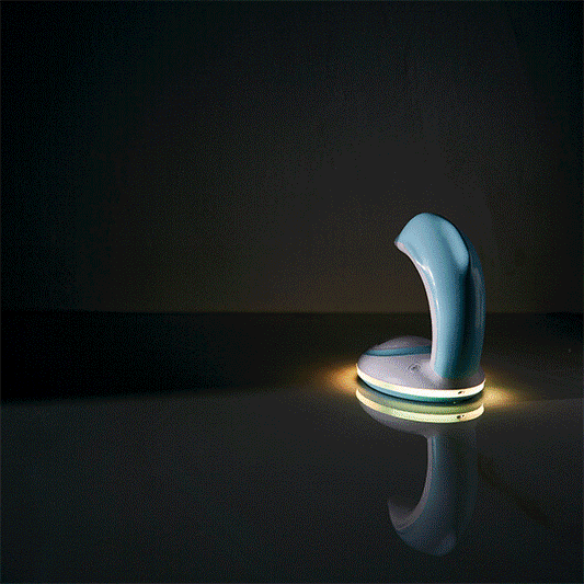 XMAS Dolphin Rainbow Night Light - Kids Bedroom Ocean Theme Ambient Lamp Decor