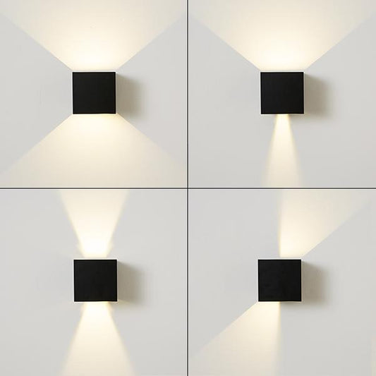 LED Outdoor Waterproof Cube Wall Lamp