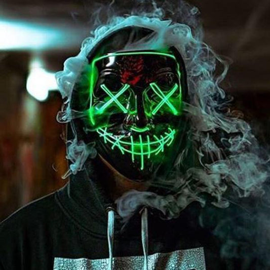 Halloween EL Wire Mask