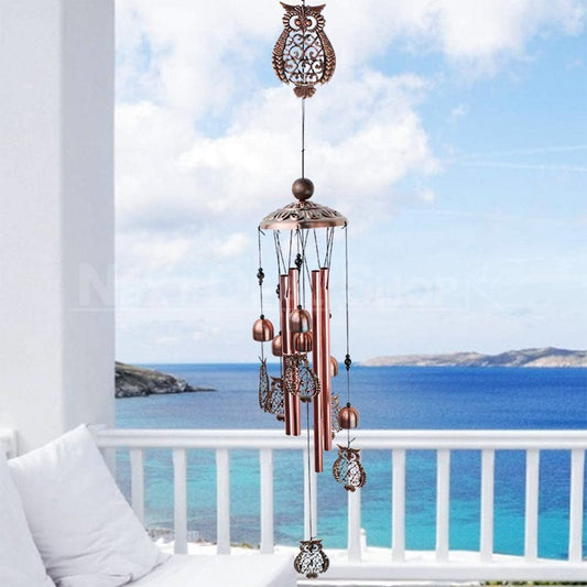Vintage Metal Retro Wind Chimes-Next Deal Shop-Owl-Next Deal Shop