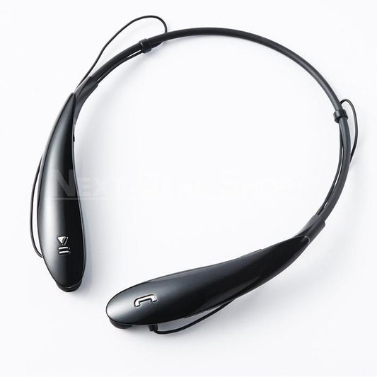 Wireless Stereo Neckband Headset (Black)-Next Deal Shop-Next Deal Shop