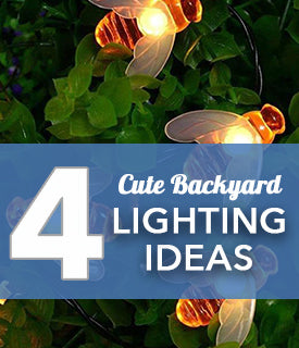 4 Charming Backyard Lighting Ideas!