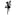 Metal Fairy Silhouette Garden Stake
