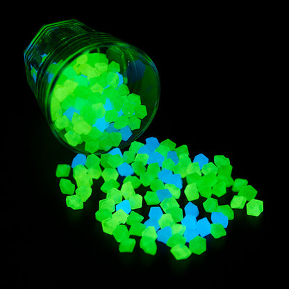 300 Pcs - Glow in the Dark Aquarium Gravel Stones