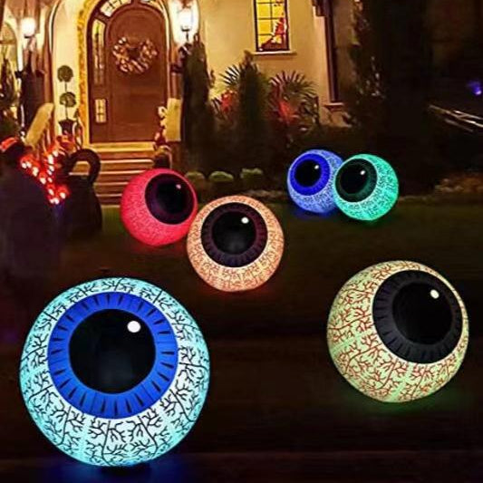 16-inch Inflatable Halloween Ghost Eyeball with LED Light-Next Deal Shop-Next Deal Shop