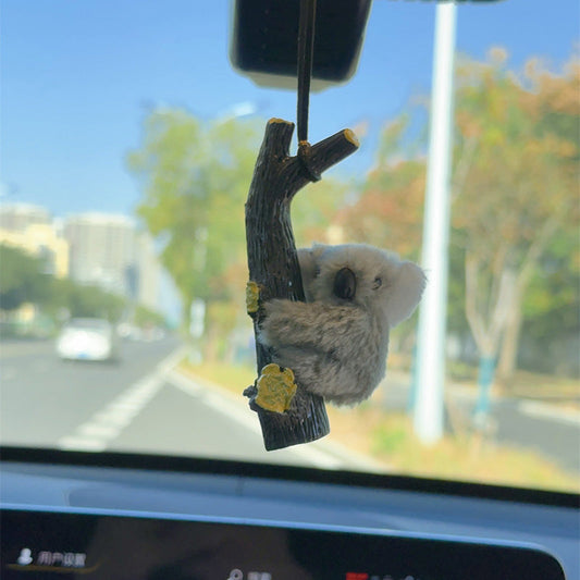 Adorable Koala Car Hanging Ornament - Vehicle Interior Rearview Mirror Decor