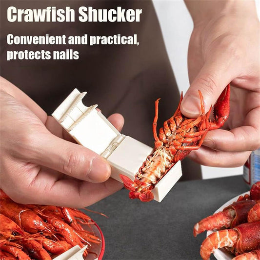 2 Pcs - Easy Crawfish Peeler - Seafood Shell Remover Tool for Home Kitchen