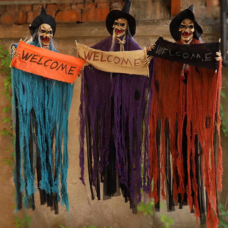 Halloween Sound Activated Hanging Ghost Decoration-Next Deal Shop-Next Deal Shop