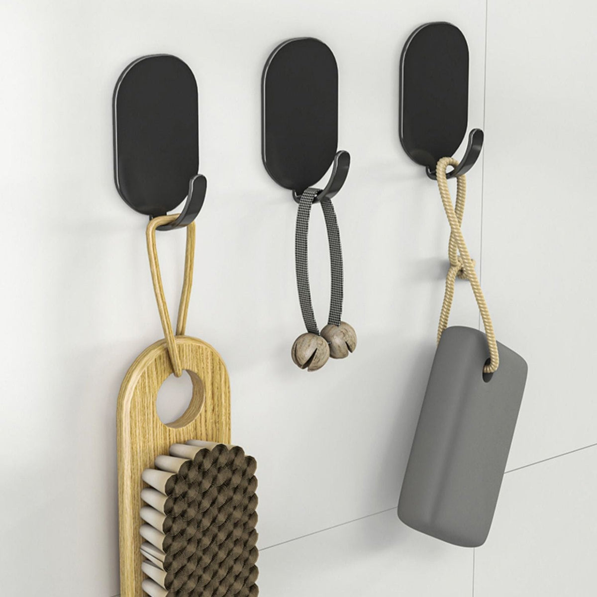 5 Pcs - Self Adhesive Metal Wall Hook (Supports up to 20lb)-Next Deal Shop-Next Deal Shop