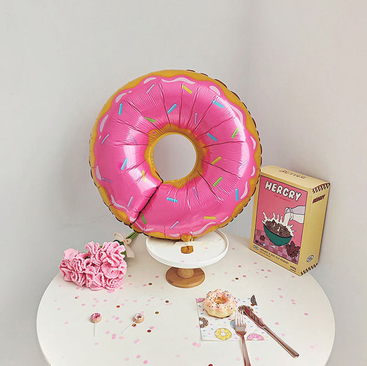 Donut Shaped Aluminum Foil Balloon-Next Deal Shop-Next Deal Shop