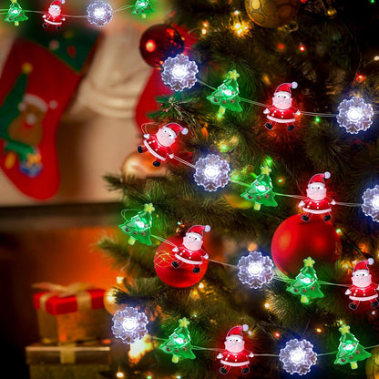 Battery Powered Christmas Fairy String Light - 9.84 Ft, 30 LED, Xmas Holiday Decor Lighting