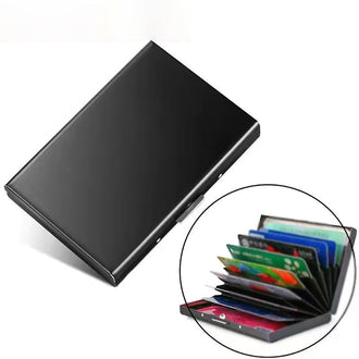Stainless Steel RFID Blocking Credit Card Holder