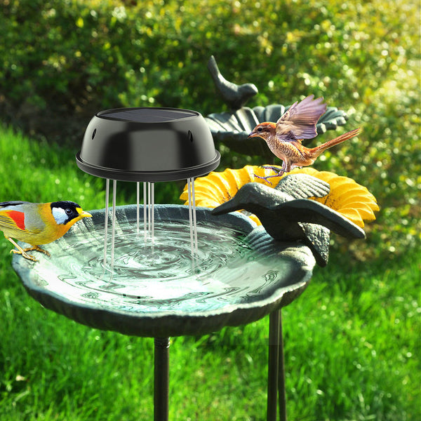 Solar Powered Bird Bath Water Wiggler