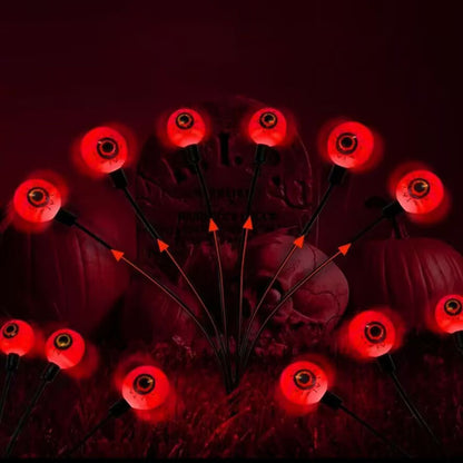 10-in-1 Solar Powered LED Ghost Eye Stake Light-Next Deal Shop-Red-Next Deal Shop
