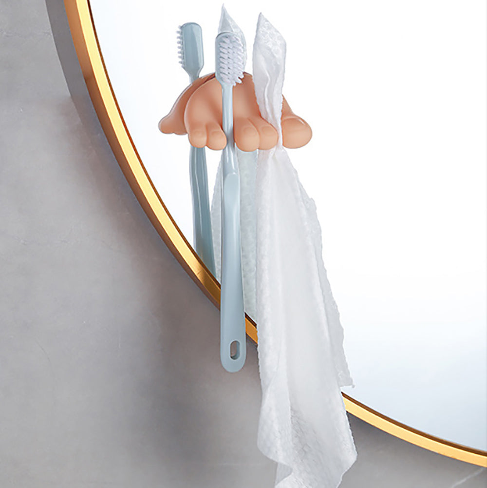 Funny Toe Toothbrush Holder - Bathroom Home Storage Decor