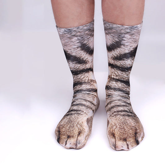 Funny Cat Claw Socks - Cute Novelty Casual Socks
