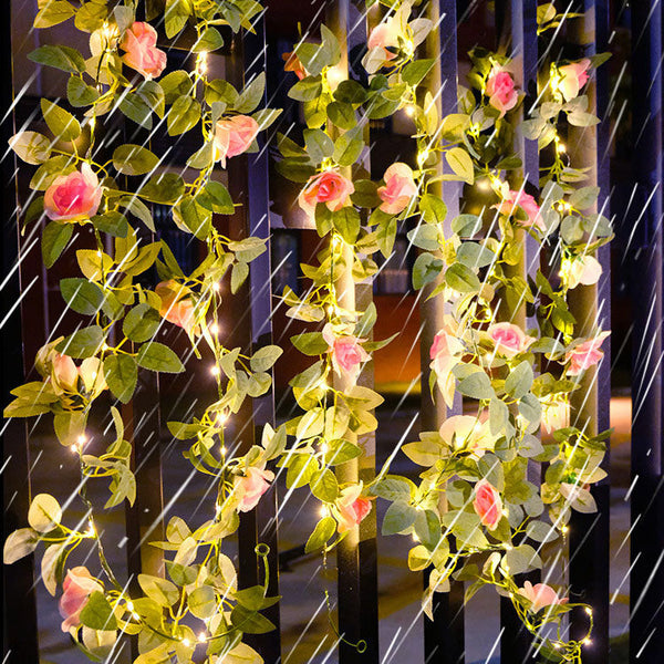 Solar Powered Led Rose Fairy String Light – nextdealshop.co.uk