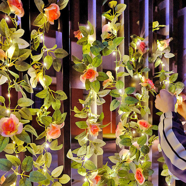 Solar Powered Led Rose Fairy String Light – nextdealshop.co.uk