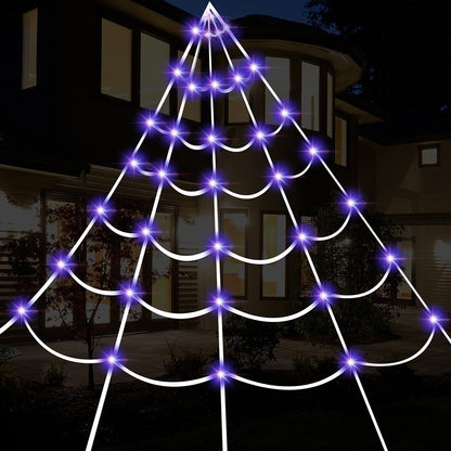 16.4 Ft Halloween Lighted Spider Web-Next Deal Shop-Next Deal Shop