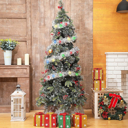 16.4 Ft Sparkling Christmas Tinsel Garland-Next Deal Shop-Next Deal Shop